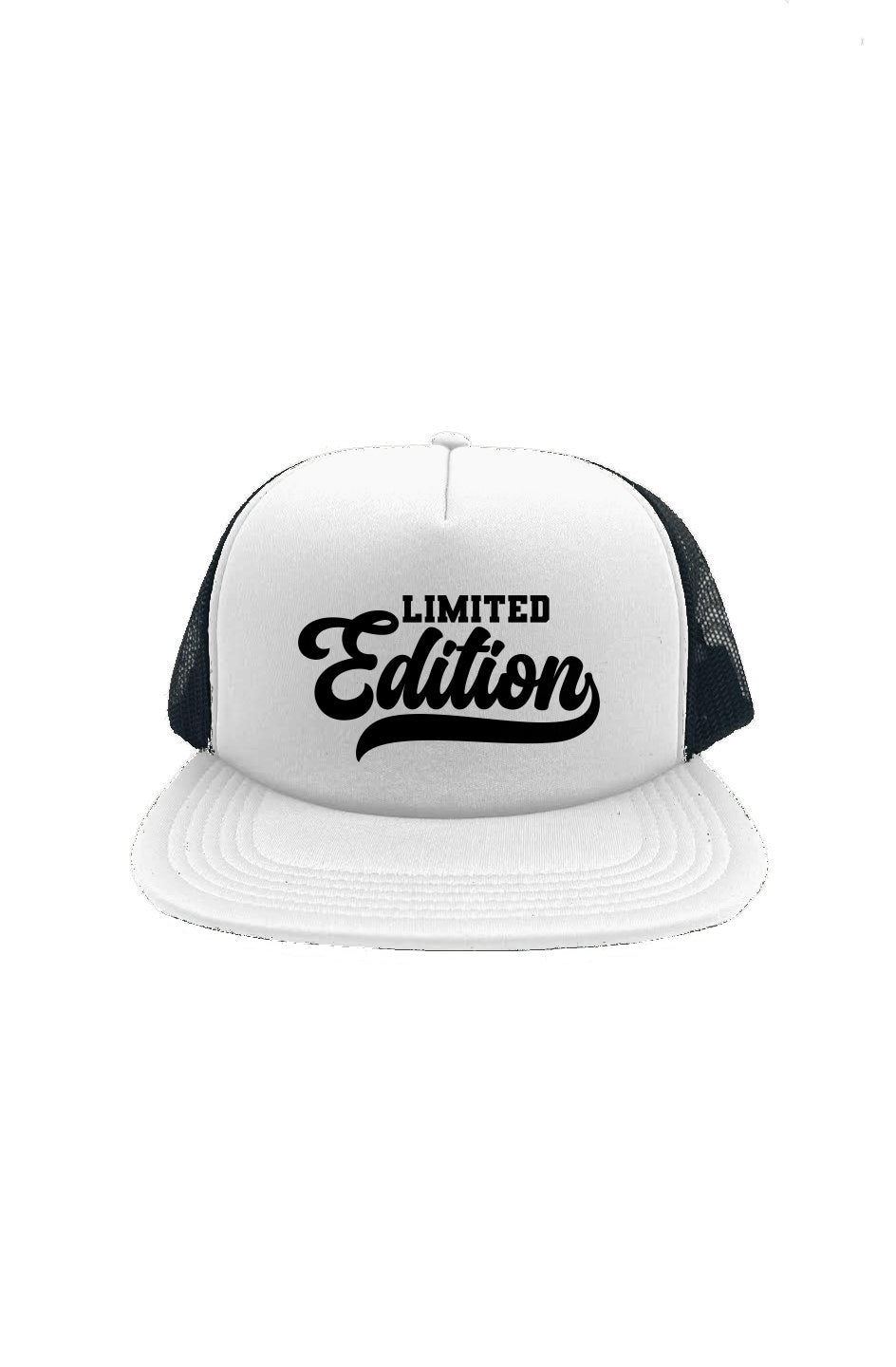 Limited Edition Black Foam Front Trucker Cap